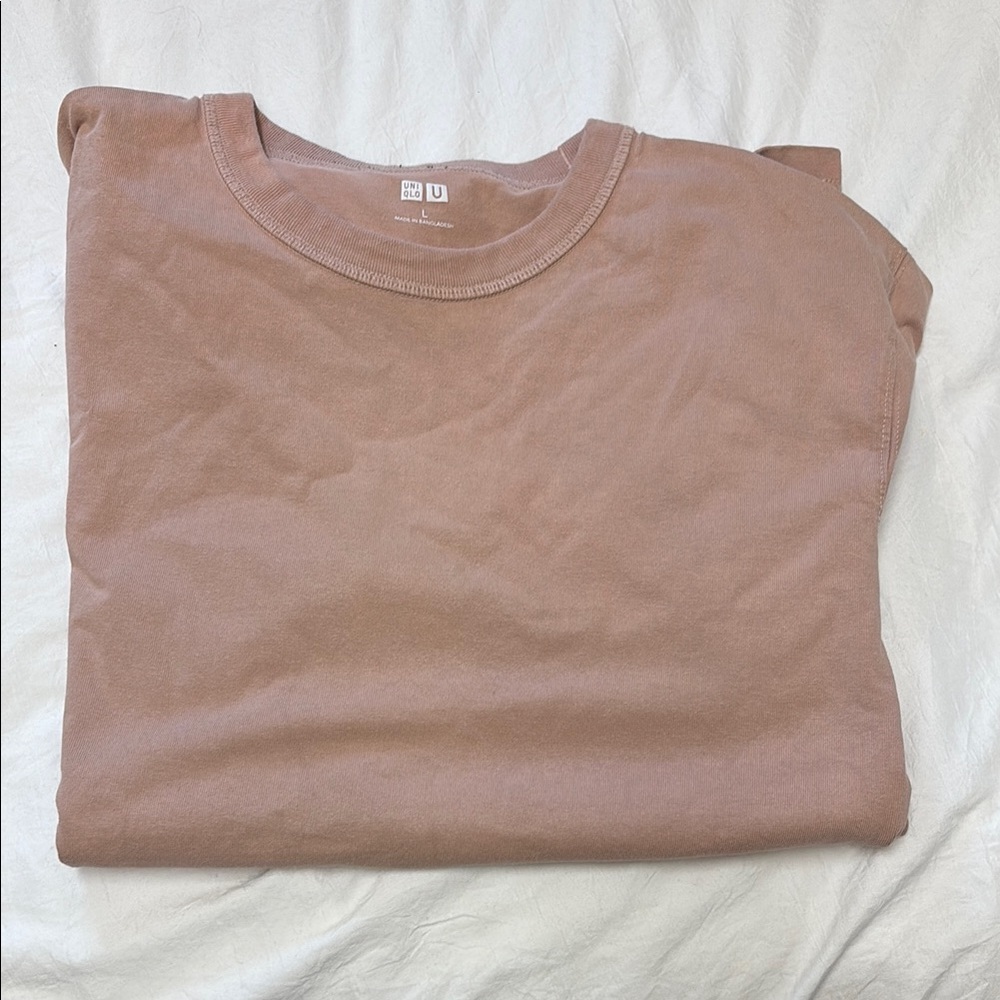 Uniqlo Peach T-Shirt